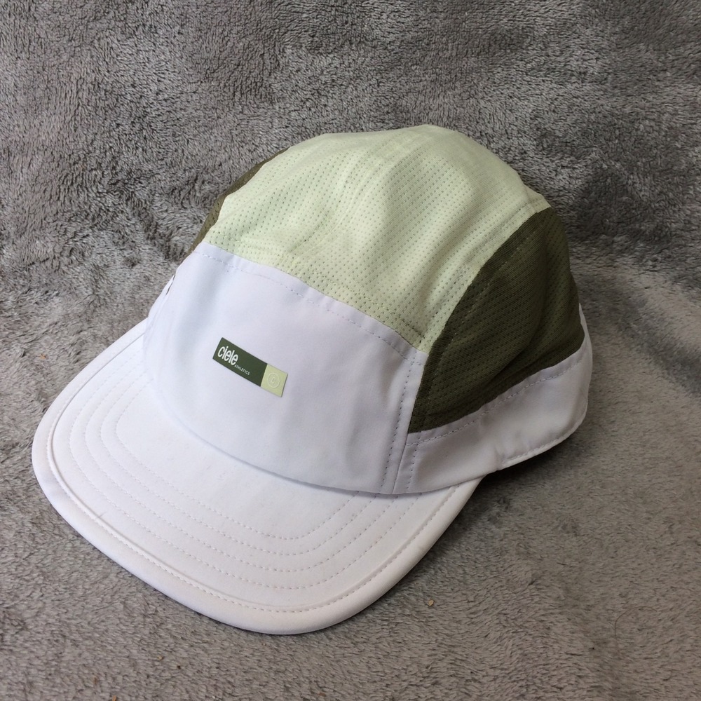 Ciele Athletics ALZCap Hat Running Panel Cap CoolMatic Lightweight Green 56.5cm